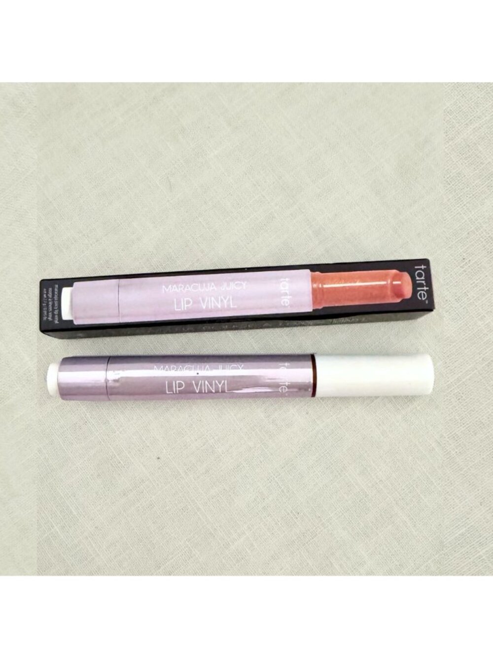 Tarte Cosmetics Maracuja Juicy Lip Vinyl Shimmering Rose Hydrating Gloss Balm - Picture 2 of 9